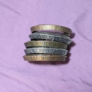 🌟3/$20🌟 - Vintage-Like Mixed Metals Cuff Bracelet